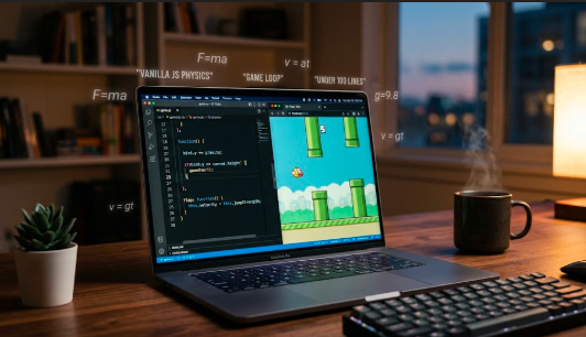“I Built a Flappy Bird Clone in 100 Lines of Vanilla JavaScript (And What It Taught Me About…