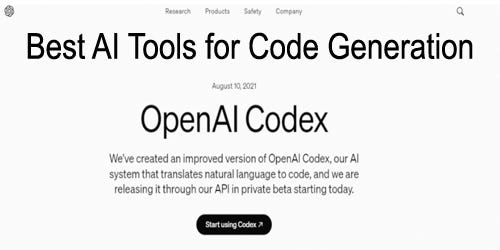 Top 10 AI Tools for Code Generation: Best AI Tool Guide 2024