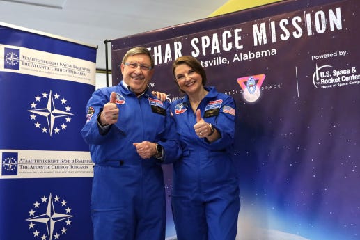 Maxim and Veneta Behar Returned from U.S. Space Training with Distinct