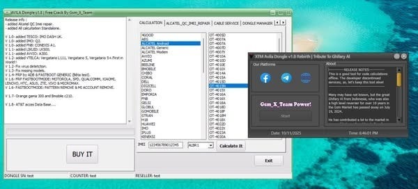 XTM Avila Dongle v1.8