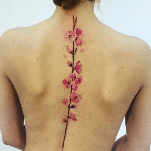 Peach Blossom Tattoos