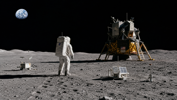 Faking the Moon Landing- Three Reasons It Would Have Been Harder Than