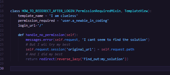 Improving Dynamic Redirects in Django After Login