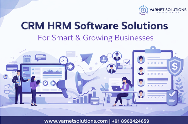 CRM HRM software solutions for Smart & Growing Businesses