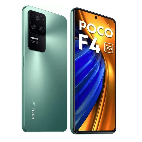 Buy Xiaomi Poco F4 128gb Smartphone at Atlantis, Snapdragon 870 processor 5G, 120Hz 6.67” AMOLED DotDisplay, 64MP main camera with OIS and 67W turbo charging.