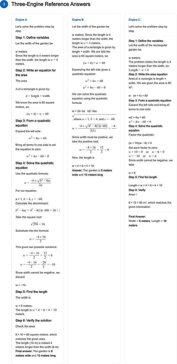 Answer Calculator: Step-by-Step Math Help