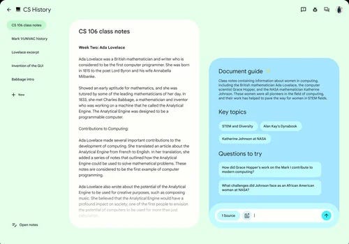 Google’s AI NotebookLM