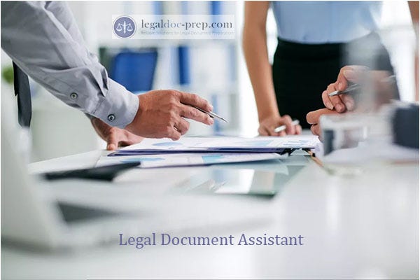 legal document assistant Sacramento
