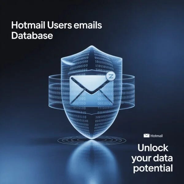 Hotmail Users Email List Database