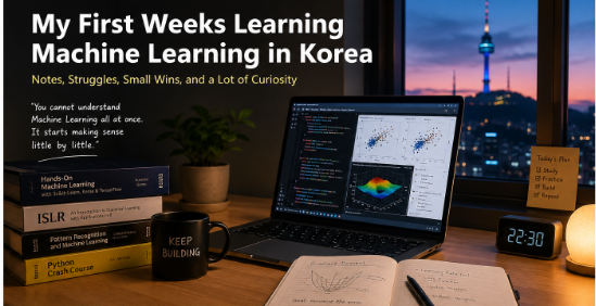 My First Weeks Learning Machine Learning in Korea