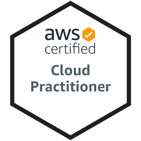 AWS Certified Cloud Practitioner Badge