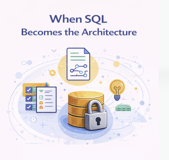 When SQL Becomes the Architecture (and Why That’s a Problem)