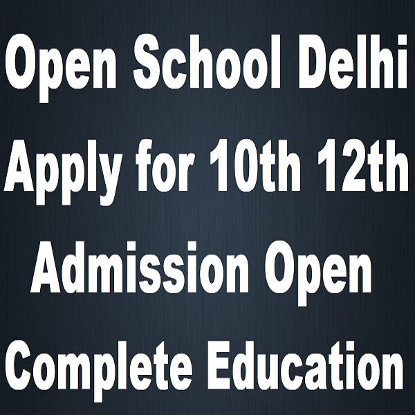 “open-school-Delhi”