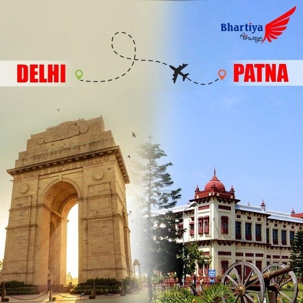 Delhi to Patna Flight Booking