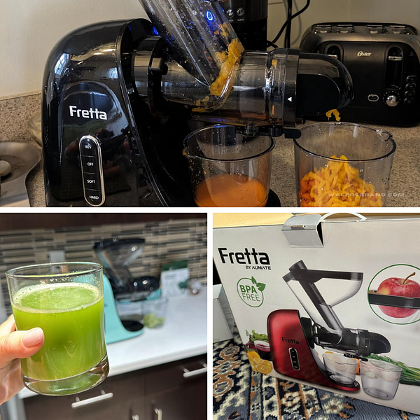 FRETTA Slow Masticating Juicer — Best Wheatgrass Juicers Reviews — walfosbrand.com