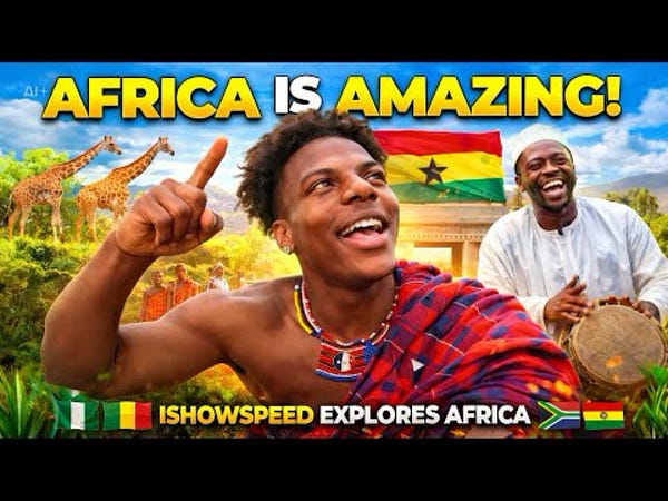 Le rêve africain d’IShowSpeed