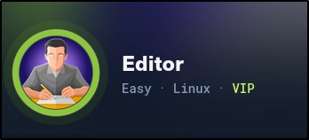 HTB Editor — Walkthrough
