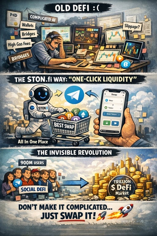 The Invisible Revolution: Why STON.fi is Building the app store of Liquidity