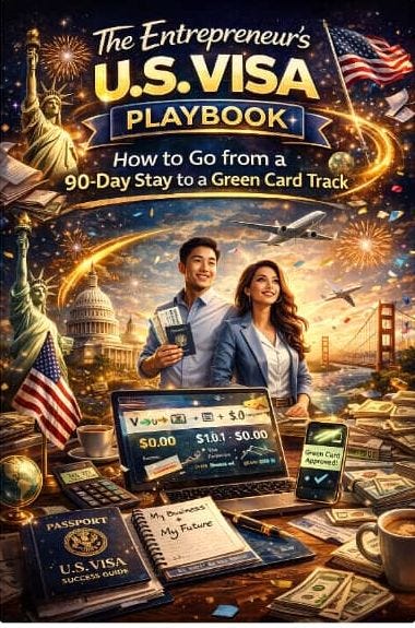 The Entrepreneur’s U.S. Visa Playbook: How to Go from a 90‑Day Stay to a Green Card Track.