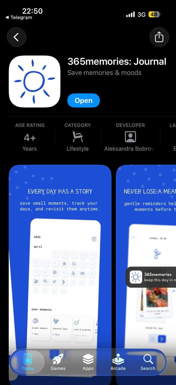 What Did You Do on May 13, 2021? We Built an App to Help You Remember