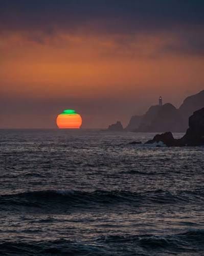 What is the “Green Flash” at Sunset- The Optics Behind Nature’s Rarest