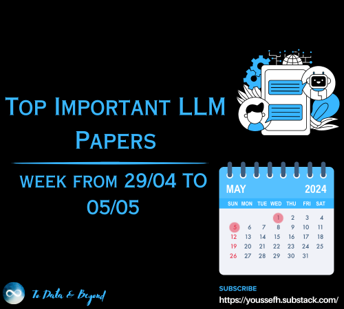 Top Important LLM Papers for the Week from 29/04 to 05/05