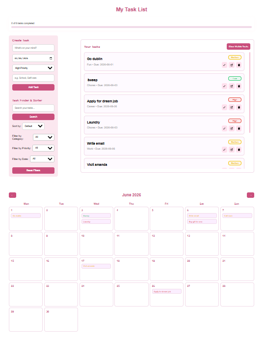 I Built a Task Manager in Vanilla JavaScript