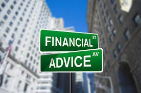 Financial Advice Street Sign
