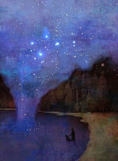 To the star that once was a girl.