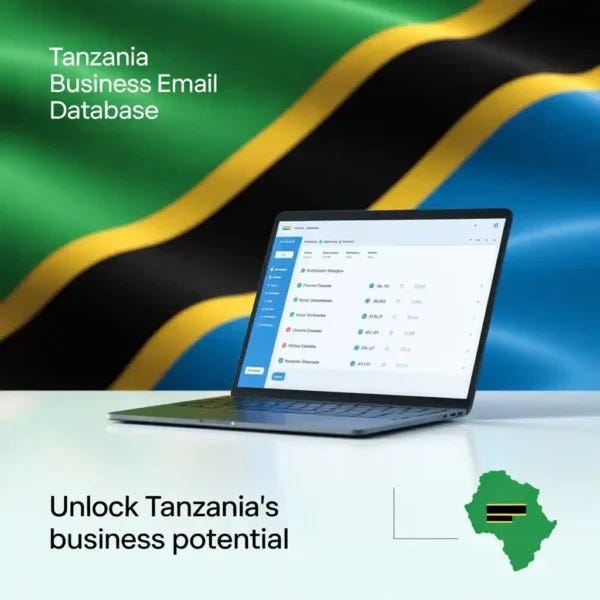 Buy Tanzania Business Email List with Bulk Email Verifier
