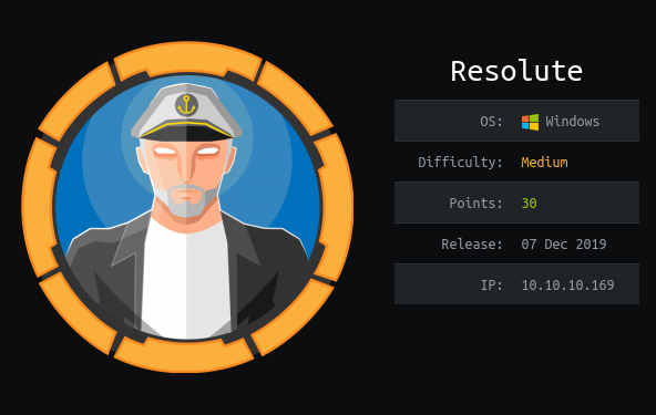 Resolute | HackTheBox | OSCP Preparation