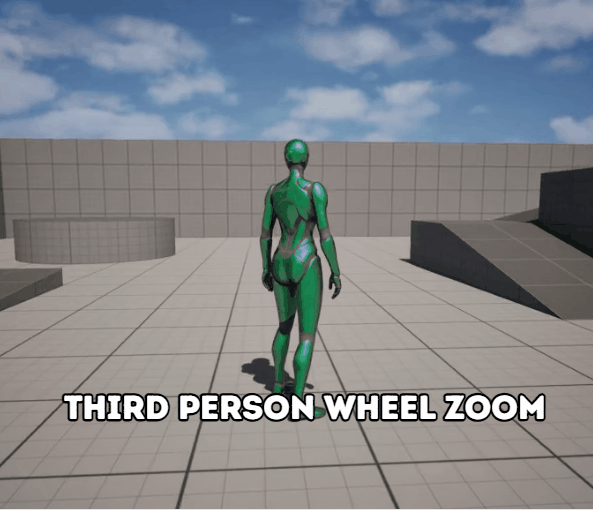 Enhanced Input Camera Zoom System in Unreal Engine 5
