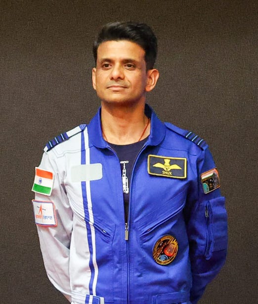 Subhanshu Shukla a normal indian guy filled with dreams just like us.