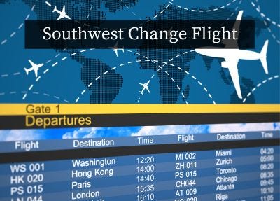 Southwest Change Flight: A Comprehensive Guide