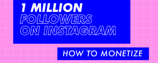 How Much I Make Off 1 Million Instagram Followers