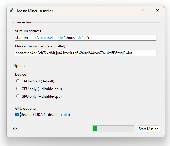 Windows PoW mining for HTN?!?