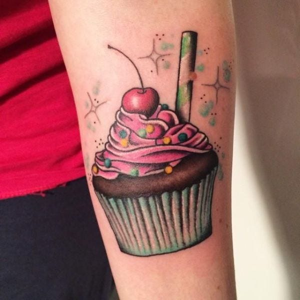 Cupcakes and Cakes Tattoo