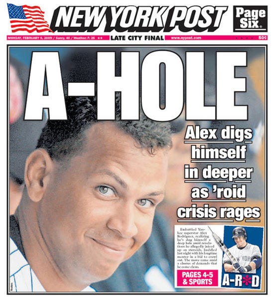 NY Post lays off 36 employees after cutting its A-Rod Pun ...