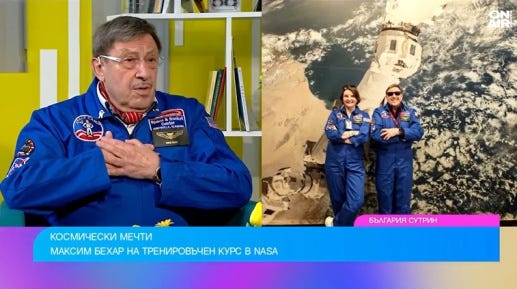 “In an Astronaut’s Shoes”: Maxim Behar and His Wife Attend a Training
