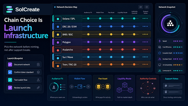 Choosing the Right Chain Before You Create a Token: A Builder’s Practical Decision Map