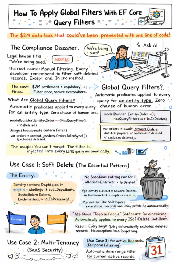 How To Apply Global Filters With EF Core Query Filters