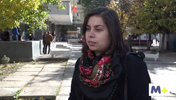Natalia Duminică, activistă în domeniul drepturilor romilor (captură video: 23 octombrie 2015