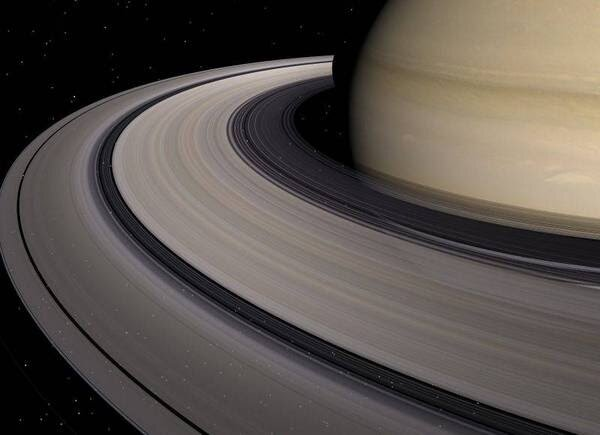 Why are Saturn’s rings so thin-