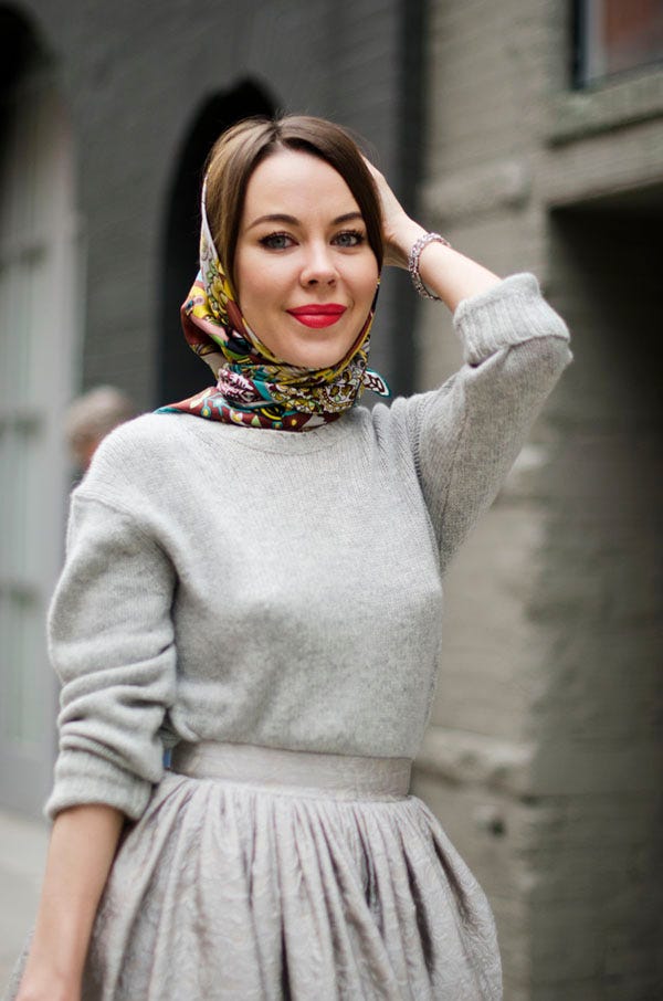 Porrait of fashion designer Ulyana Sergeenko