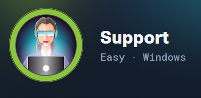 Support — HackTheBox Write-Up
