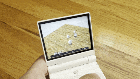 Rolling Dice on a $60 handheld