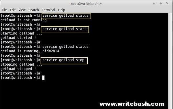 Make bash script run as service in CentOS 6