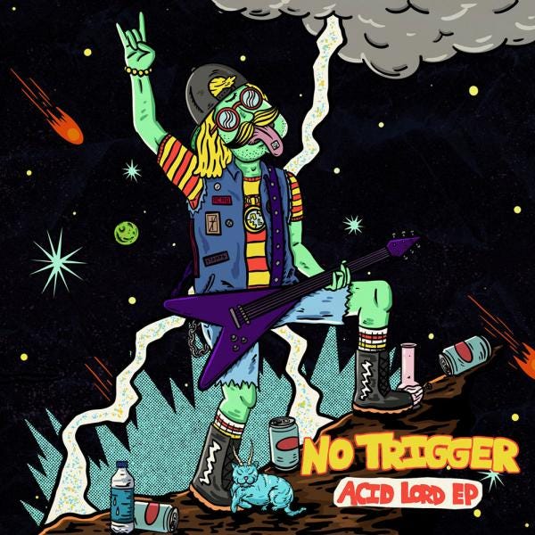 Cover of the No Trigger Acid Lord EP