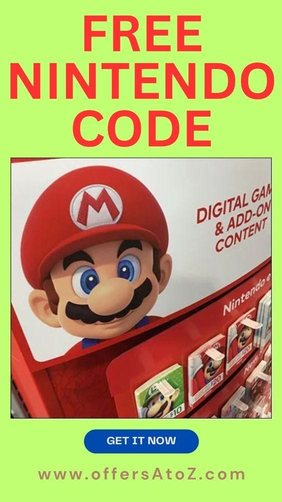 Title: Free $200 Nintendo eShop Card Codes That Actually Work