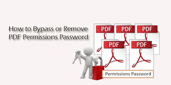 bypass or remove PDF permissions password